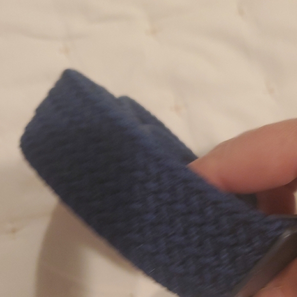 Under Armour Blue and Silver Woven Belt - Picture 4 of 4